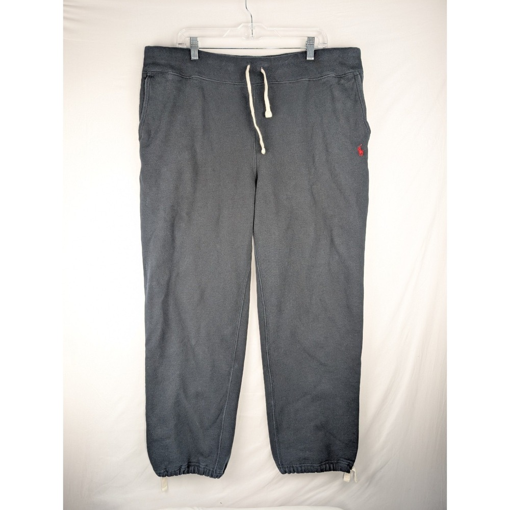 Polo Ralph Lauren Sweatpants Mens XXL Drawstring Hem Red Pony Joggers